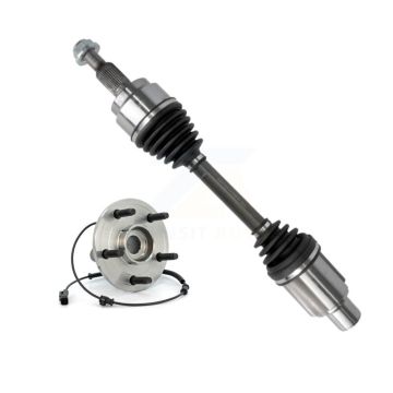Front Right CV Axle Drive Shaft And Wheel Hub Bearing Assembly Kit For Ram 1500 Dodge 4WD KN7-100265