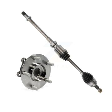 Front Right CV Axle Drive Shaft And Complete Hub Bearing Assembly Kit For Mazda CX-5 6 KN7-100276