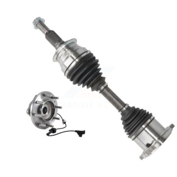 Front Right CV Axle Shaft And Bearing Kit For GMC Sierra 3500 HD Chevrolet Silverado 4WD KN7-100301