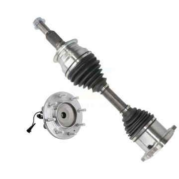 Front Right CV Axle Shaft And Bearing Kit For GMC Sierra 3500 HD Chevrolet Silverado RWD KN7-100302