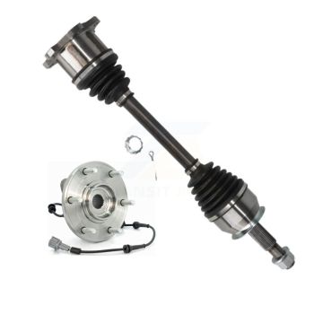 Front Right CV Axle Drive Shaft And Hub Bearing Kit For Nissan TITAN Armada INFINITI QX56 KN7-100304