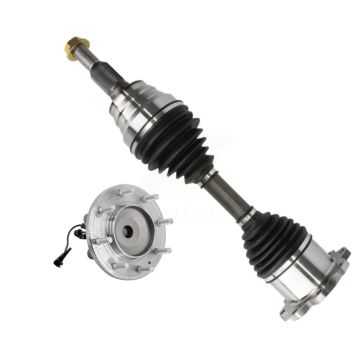 Front Right CV Axle Shaft And Bearing Kit For GMC Sierra 3500 HD Chevrolet Silverado RWD KN7-100325