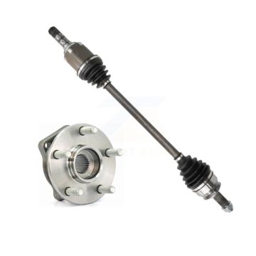 Front Right CV Axle Drive Shaft And Wheel Hub Bearing Kit For Subaru Forester Impreza WRX KN7-100341