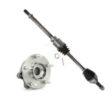 Front Right CV Axle Drive Shaft And Complete Hub Bearing Assembly Kit For Nissan Altima KN7-100345