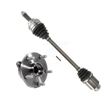 Front Right CV Axle Drive Shaft And Complete Hub Bearing Assembly Kit For Subaru Impreza KN7-100347