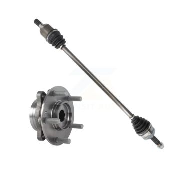 Front Right CV Axle Drive Shaft And Wheel Hub Bearing Assembly Kit For Hyundai Elantra GT KN7-100359