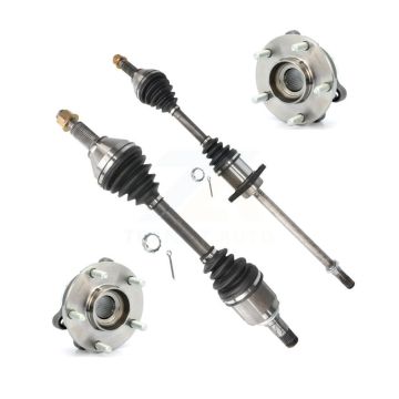 Front CV Axle Drive Shaft And Complete Wheel Hub Bearing Assembly Kit For Nissan Altima KN7-100374