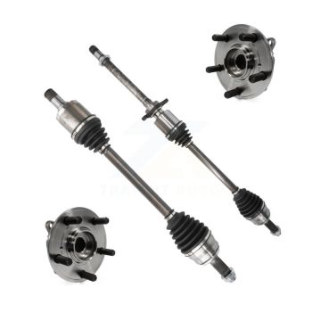Front CV Axle Drive Shaft And Complete Wheel Hub Bearing Assembly Kit For Honda Odyssey KN7-100392