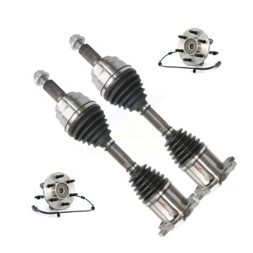Front CV Axle Shaft And Bearing Kit For 2004 Ford F-150 Heritage 4WD With 6 Lug Wheels KN7-100405