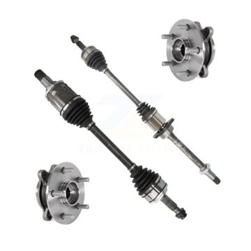 Front CV Axle Drive Shaft And Complete Wheel Hub Bearing Assembly Kit For Toyota Camry KN7-100431