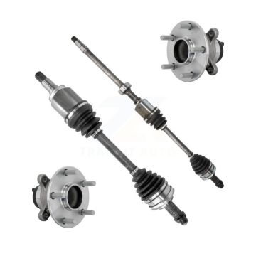 Front CV Axle Drive Shaft And Complete Wheel Hub Bearing Assembly Kit For Lexus IS200t KN7-100432
