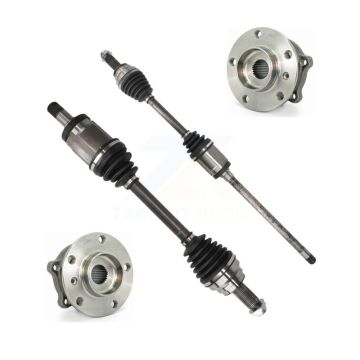 Front CV Axle Shaft & Bearing Kit For 2017 BMW X6 xDrive50i with AWD 4.4L Primary Design KN7-100450