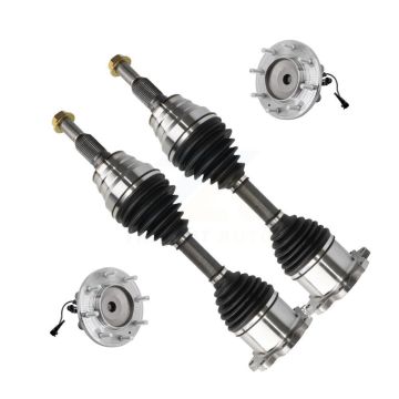 Front CV Axle Shaft Bearing Kit For 2011-2014 GMC Sierra 3500 HD Chevrolet Silverado RWD KN7-100454