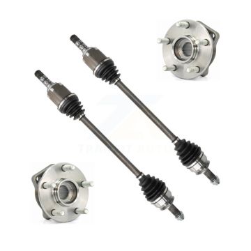 Front CV Axle Drive Shaft And Hub Bearing Assembly Kit For Subaru Forester Impreza WRX KN7-100463