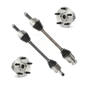 Front CV Axle Drive Shaft And Complete Hub Bearing Assembly Kit For Acura MDX Honda Pilot KN7-100485
