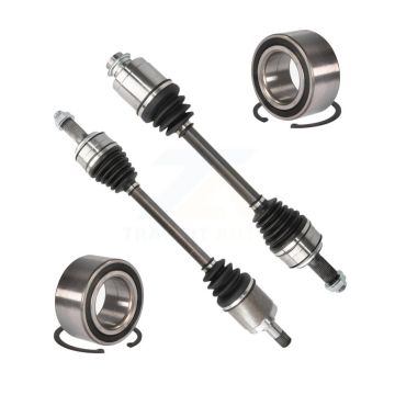 Front CV Axle Bearing Kit For 13-14 Honda Accord FWD with 2.4L Automatic CVT transmission KN7-100499