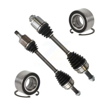Front CV Axle And Bearing Kit For 2003-2007 Honda Accord 2.4L with Manual transmission KN7-100502