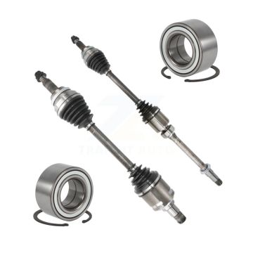 Front CV Axle Drive Shaft Assembly And Bearing Kit For Toyota Highlander Lexus RX350 KN7-100506