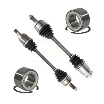 Front CV Axle Drive Shaft Complete Assembly And Wheel Bearing Kit For Honda Fit KN7-100507
