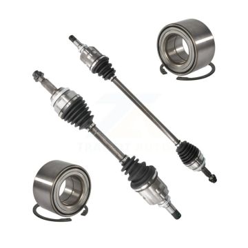 Front CV Axle Drive Shaft Assembly And Wheel Bearing Kit For Toyota Matrix Pontiac Vibe KN7-100517