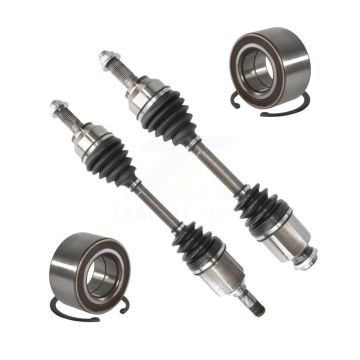 Front CV Axle Drive Shaft Assembly And Bearing Kit For 2006-2009 Mazda 3 Primary Design KN7-100535