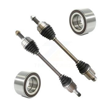Front CV Axle Drive Shaft And Bearing Kit For 2006-2014 Honda Ridgeline AWD with 3.5L KN7-100565