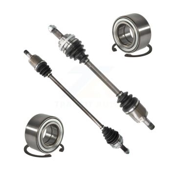 Front CV Axle Drive Shaft Complete Assembly And Bearing Kit For Honda Civic Acura EL KN7-100571