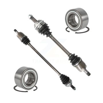 Front CV Axle And Bearing Kit For 2004-2005 Honda Civic Si with 1.7L Manual transmission KN7-100573