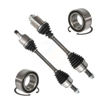 Front CV Axle And Bearing Kit For 2008-2012 Honda Accord 3.5L with Automatic transmission KN7-100579