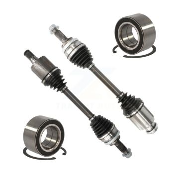 Front CV Axle Drive Shaft And Bearing Kit For 2007-2012 Mazda CX-7 2.3L with Turbocharged KN7-100589