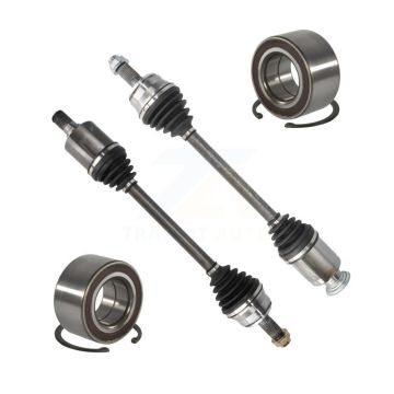Front CV Axle Drive Shaft Assembly And Bearing Kit For Honda Pilot Acura MDX Passport KN7-100591