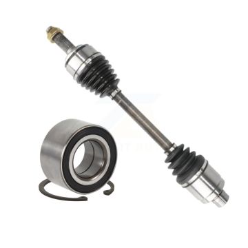 Front Right CV Axle Drive Shaft Assembly And Wheel Bearing Kit For Honda Civic Acura CSX KN7-100599