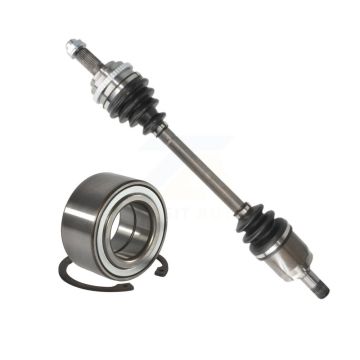 Front Right CV Axle Drive Shaft Assembly And Wheel Bearing Kit For Honda Civic Acura EL KN7-100618