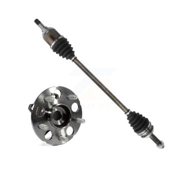 Rear Left CV Axle Drive Shaft And Hub Bearing Assembly Kit For 2013-2016 Honda CR-V AWD KN7-100688