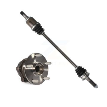 Rear Left CV Axle Drive Shaft And Complete Hub Bearing Assembly Kit For Subaru Forester KN7-100700