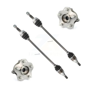 Rear CV Axle Drive Shaft And Hub Bearing Assembly Kit For 2008-2013 Nissan Rogue AWD KN7-100708