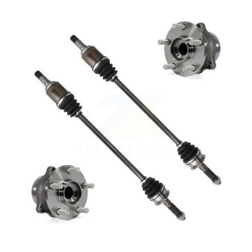 Rear CV Axle Drive Shaft And Complete Wheel Hub Bearing Assembly Kit For Subaru Crosstrek KN7-100715