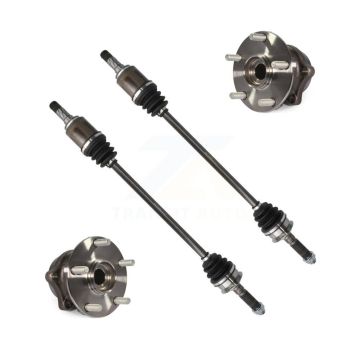 Rear CV Axle Drive Shaft And Complete Wheel Hub Bearing Assembly Kit For Subaru Forester KN7-100716