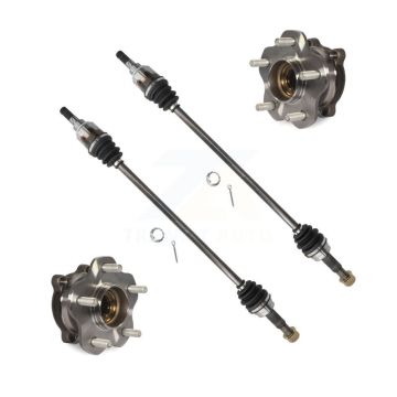 Rear CV Axle Drive Shaft And Hub Bearing Kit For Nissan Pathfinder INFINITI QX60 JX35 KN7-100721