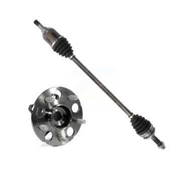 Rear Right CV Axle Drive Shaft And Hub Bearing Assembly Kit For 2013-2016 Honda CR-V AWD KN7-100738
