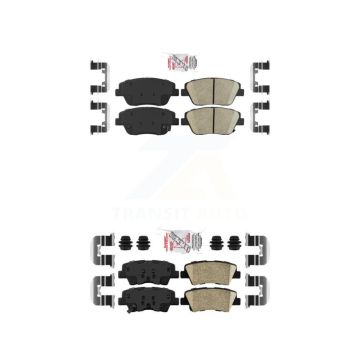 Front Rear Ceramic Disc Brake Pads Kit For Kia Optima With Electric Parking KNF-100168