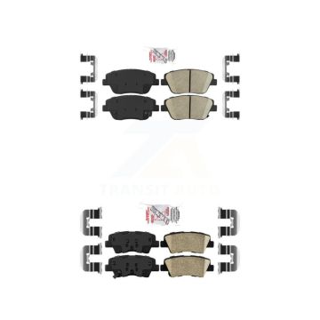 Front Rear Ceramic Disc Brake Pads Kit For Kia Optima With Electric Parking KNF-100171