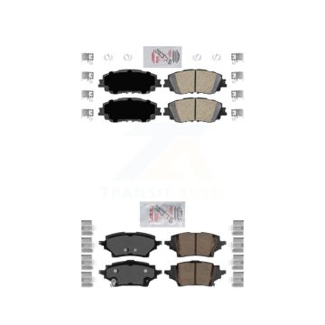 Front Rear Ceramic Disc Brake Pads Kit For Toyota C-HR KNF-100200