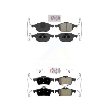 Front Rear Semi-Metallic Disc Brake Pads Kit For Ford Mazda 3 Escape Focus 5 EcoSport S40 KNF-100267