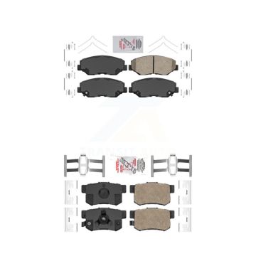 Front Rear Ceramic Disc Brake Pads Kit For Honda CR-V KNF-100312