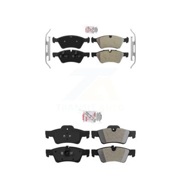 Front Rear Semi-Metallic Disc Brake Pads Kit For Mercedes-Benz ML350 ML320 GL350 R350 G55 KNF-100422