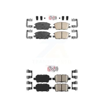 Front Rear Ceramic Disc Brake Pads Kit For Chevrolet Equinox GMC Terrain Malibu Buick KNF-100569