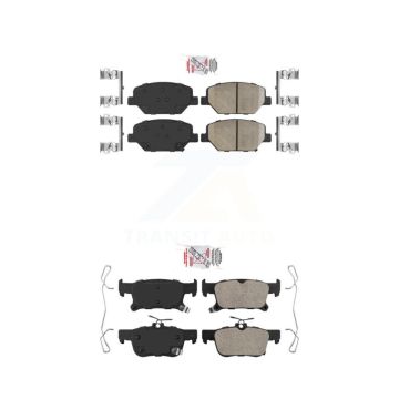 Front Rear Ceramic Disc Brake Pads Kit For Buick Envision KNF-100800