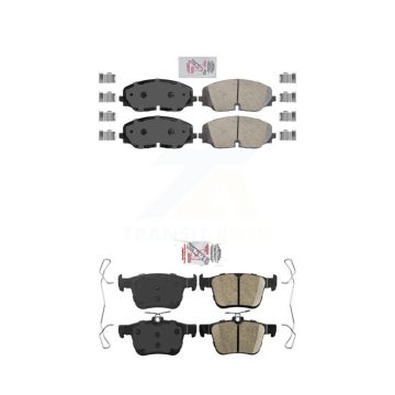 Front Rear Ceramic Disc Brake Pads Kit For Volkswagen Atlas Cross Sport KNF-100927