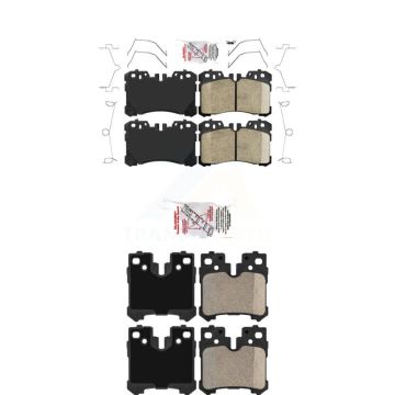Front Rear Ceramic Disc Brake Pads Kit For Lexus LS460 LS500 LS600h Toyota Mirai LS500h KNF-100990